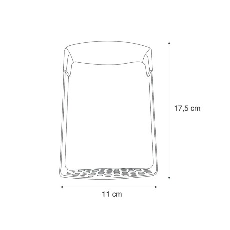 Prensa para papas Basic. De acero inoxidable Lacor Prensa para papas Basic. De acero inoxidable Lacor