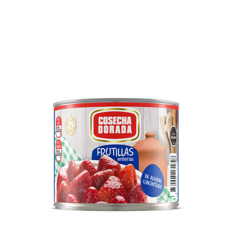FRUTILLAS EN ALMIBAR 500 GRS COSECHA DORADA FRUTILLAS EN ALMIBAR 500 GRS COSECHA DORADA