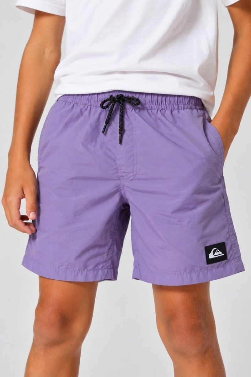 SHORT QUIKSILVER 80561 NIÑO - LILA 