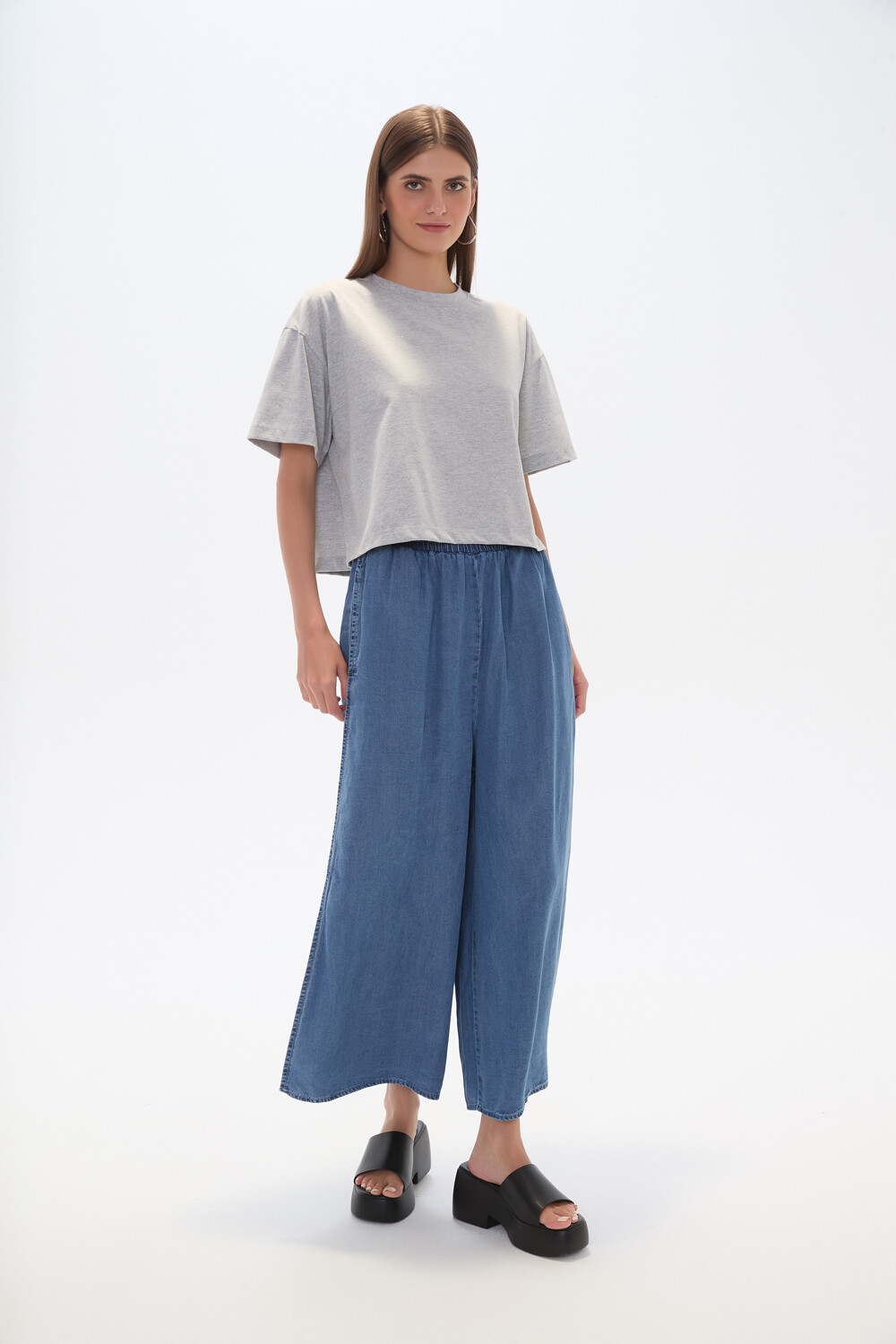 Pantalon Valleoeste Azul Claro