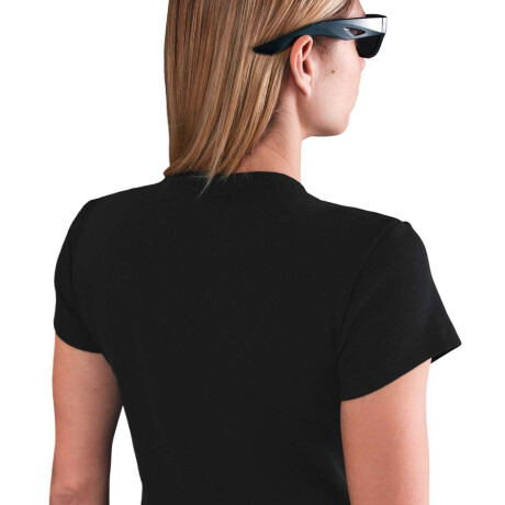 Remera Nike Tght Manga Corta Tee de Mujer negro