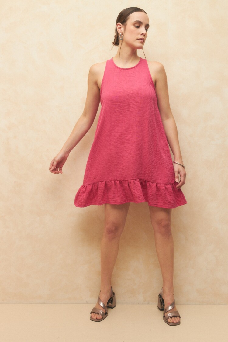 VESTIDO TRISHA Fuxia