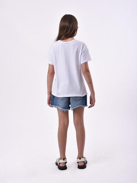 REMERA STITCH POOL BLANCO