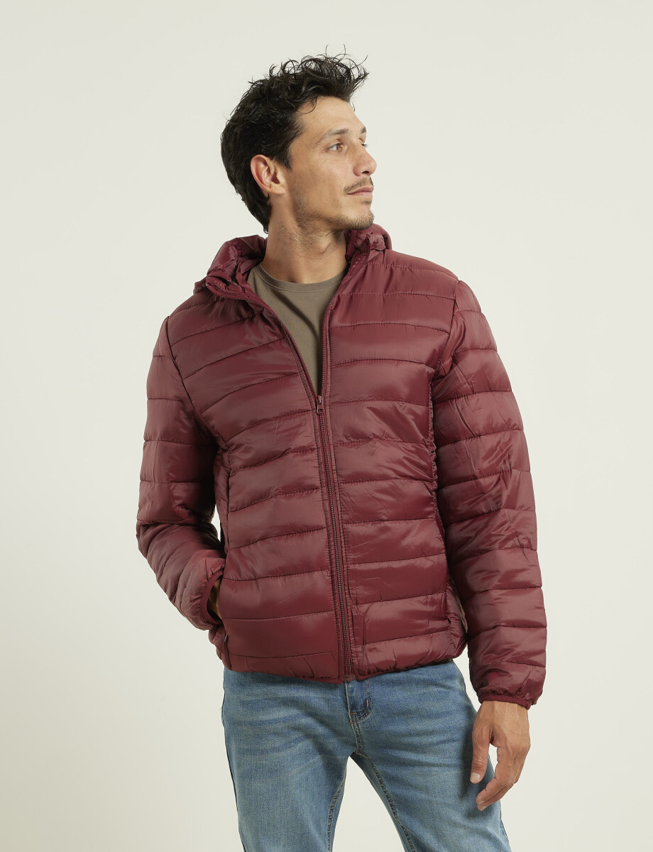 300211 CAMPERA HARRINGTON URBAN Bordo