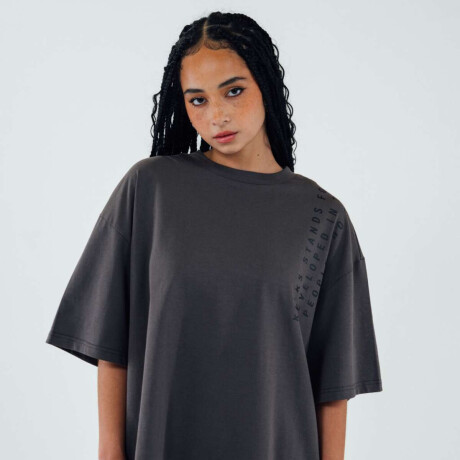 Remera KicksLab de Hombre Gris