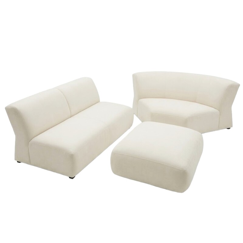 ESQUINERO LOW 3 PIEZAS- CRUDO 400741 (CD) Unica
