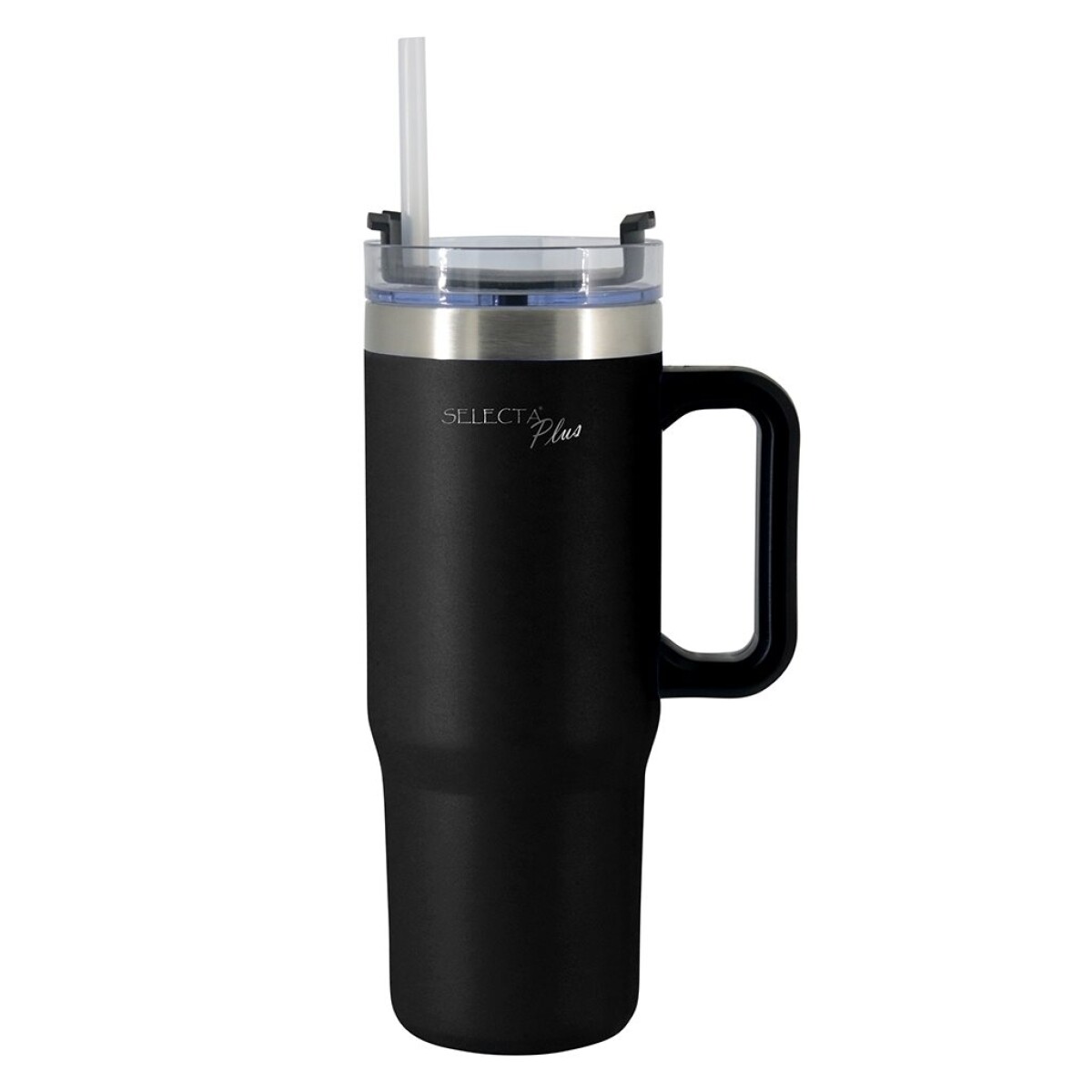 MUG TRAVEL TERMICO 900ML ACERO INOX NEGRO SELECTA 