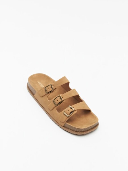 SANDALIA PADDOCK MODIS 3 WHISKY