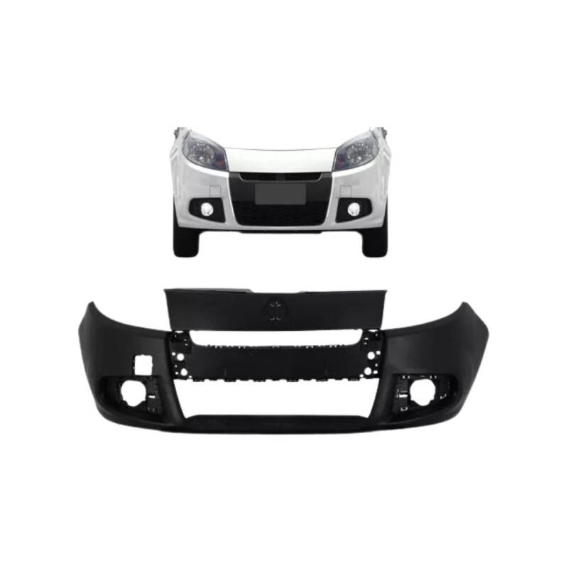 PARAGOLPE DELANTERO NEGRO LISO Paragolpe Delantero Negro Liso