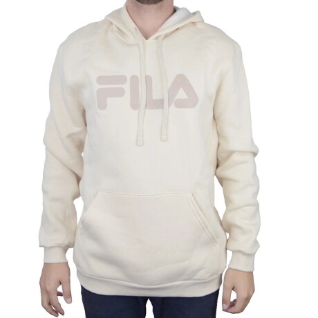 Canguro Fila Moda Hombre Comfort Letter Crema S/C