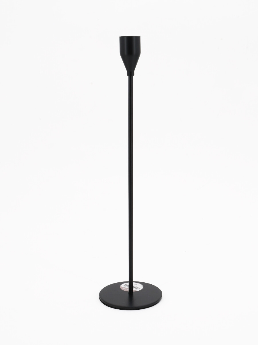 CANDELABRO BASIC METAL - NEGRO 