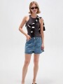 Musculosa Ethereum Gris Oscuro