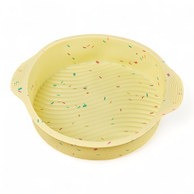 Molde De Silicona Para Torta Tortera Grande Antiadherente Sin Color