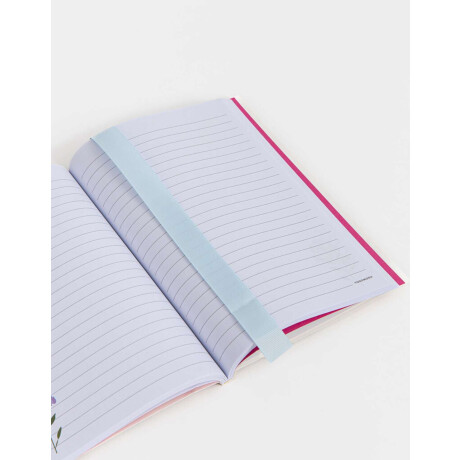 Cuaderno A5 Tapa Blanda Encuadernado Con Calados Blanco Crema
