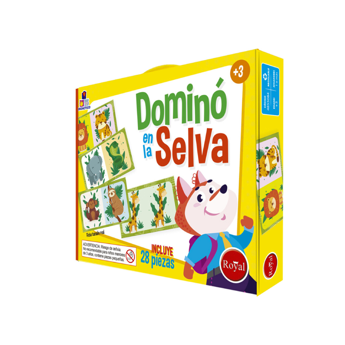 Juego Domino en la Selva en Valija Royal - 001 