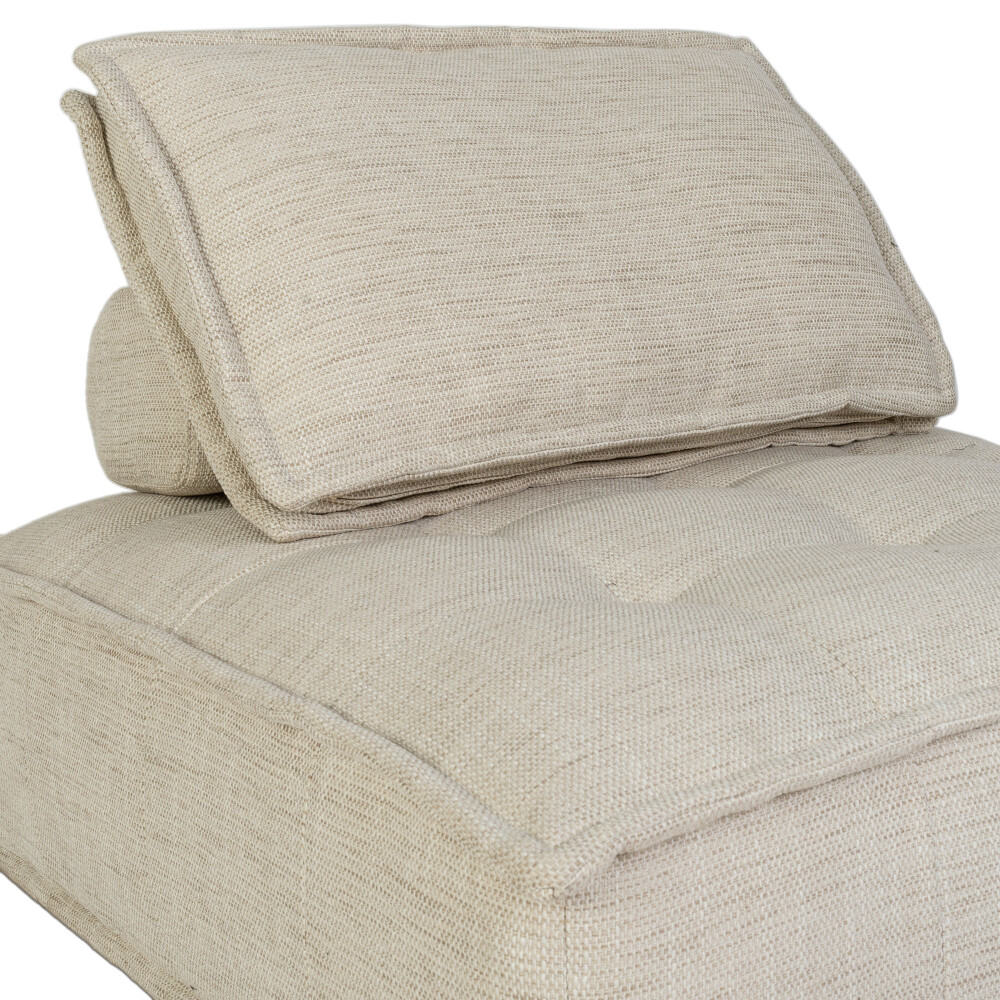 SOFÁ MODULAR 1 CUERPO TELA-PREMIUM NATURAL-BEIGE ELEMENT BEIGE