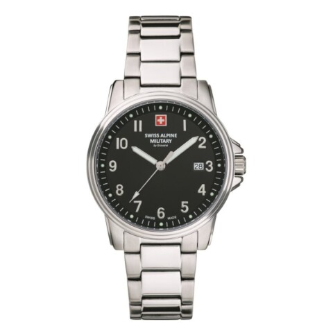 Reloj Swiss Alpine Military Leader 7011.1137 para hombre con correa de acero Reloj Swiss Alpine Military Leader 7011.1137 Para Hombre Con Correa De Acero