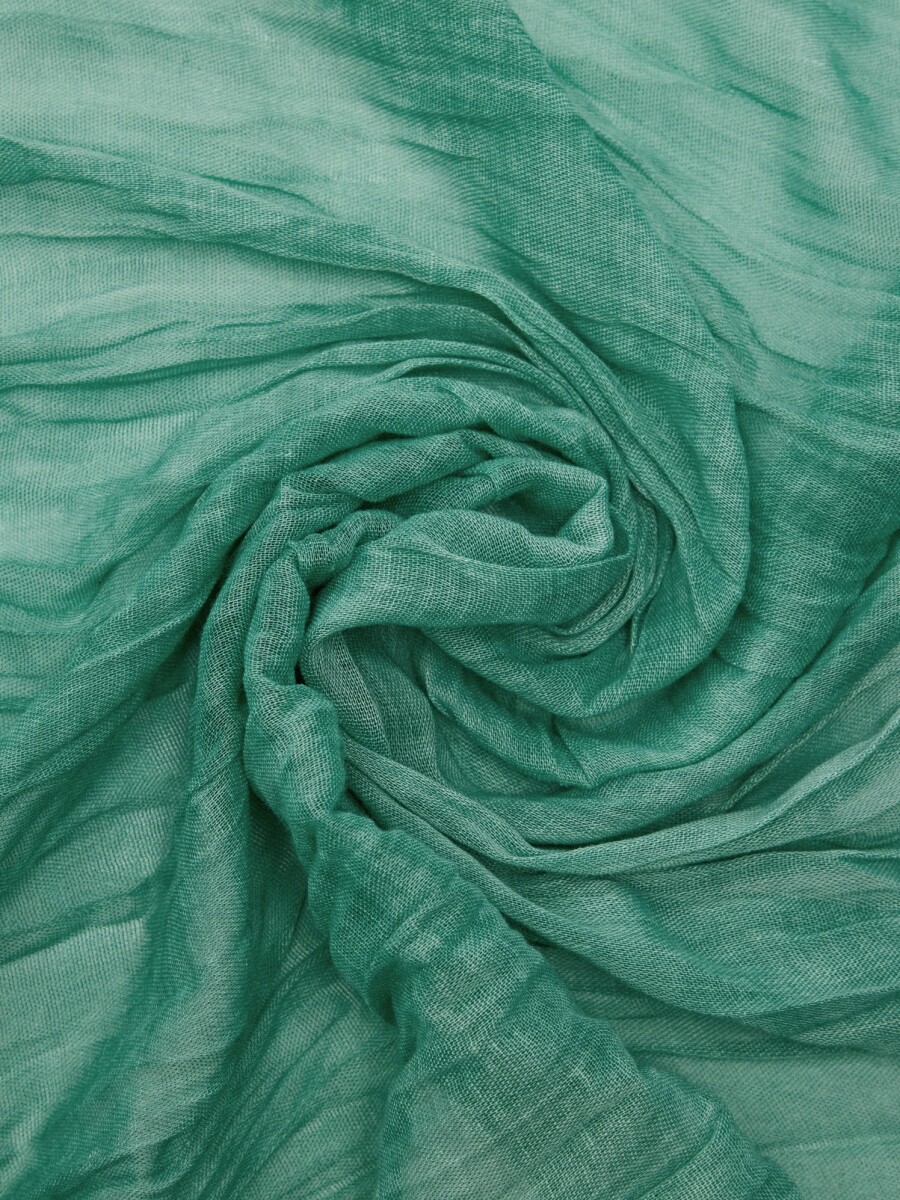 Pashmina Con Flecos verde