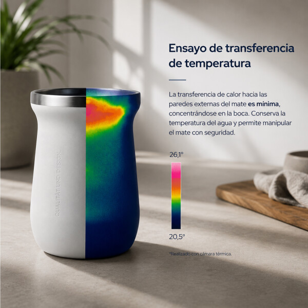 Mate Bremen 300 Ml Acero Inoxidable GRIS