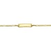 Pulsera Identidad Cartier -Oro bajo-Sin Piedra-PU8085 sinpiedra