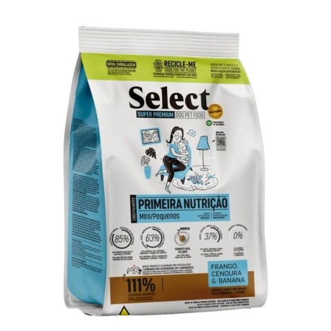 SELECT PERRO CACHORRO RAZA MINI Y PEQUEÑA 2KG PRIMERA NUTRICION 2KG