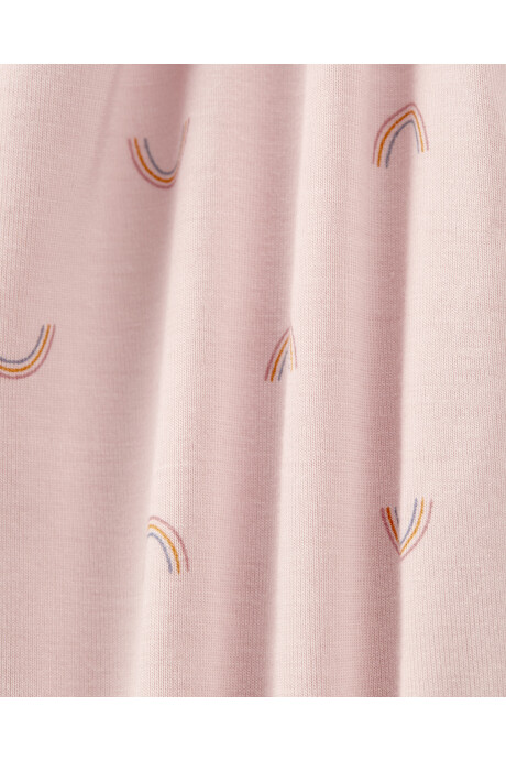 Pijama dos piezas, diseño arcoíris, línea Purelysoft Sin color