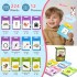 Tarjetas Interactivas Aprende Inglés Español Infantil Niños Variante Color Rosa