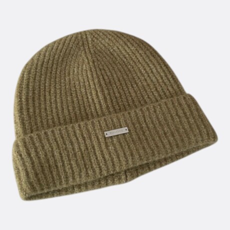 Gorro De Lana Abrigo Índigo Verde Aceituna