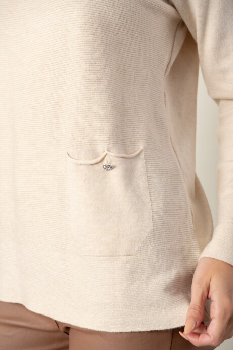 BUZO OLIVINO Beige