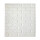 Revestimiento 3D Placas Autoadhesivas 70x77cm Pvc 8mm Blanco