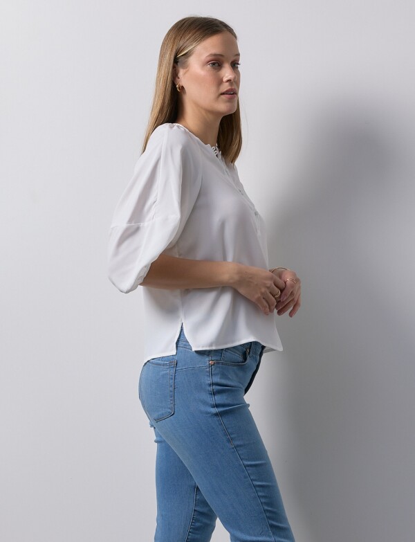 Blusa Gasa CRUDO