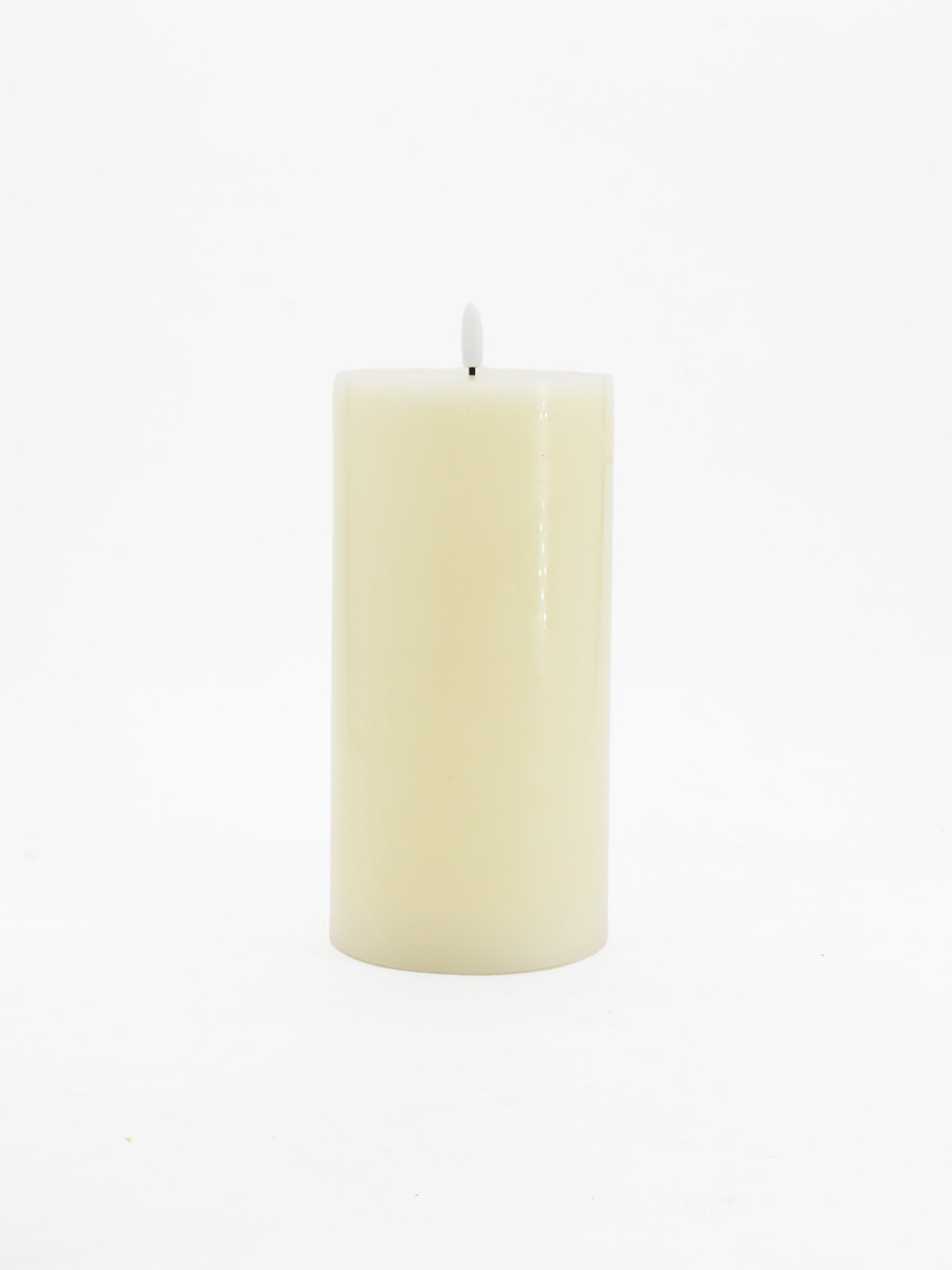 VELA LED PARAFINA - BLANCO 