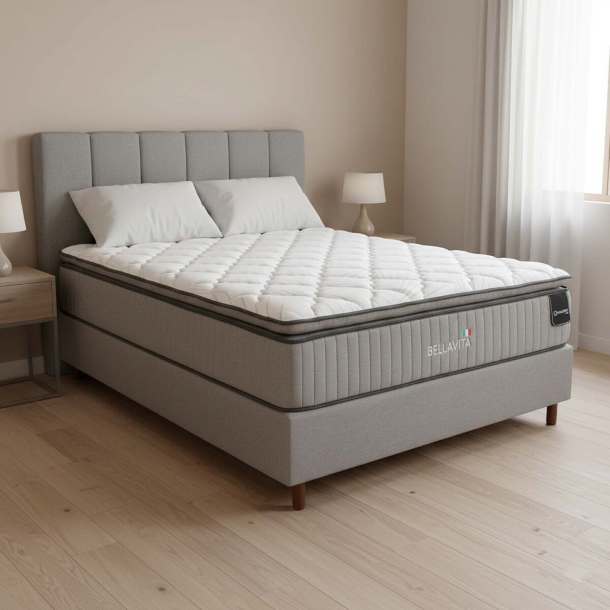 SOMMIER - RESORTES BELLAVITA 2 PLAZAS 