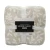 Frazada Corderito King Size Home Class 240 x 260 cm Hojas Beige