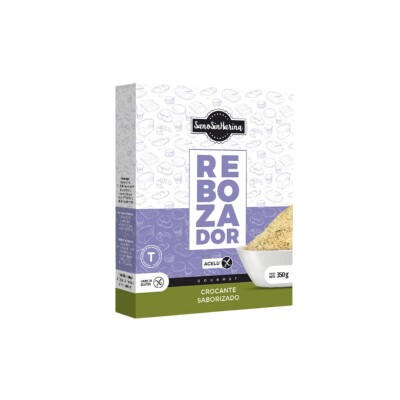 Rebozador crocante saborizado s/gluten 350 gr Sano Sin Harina Reboz Croc Sabor Sanosinharina