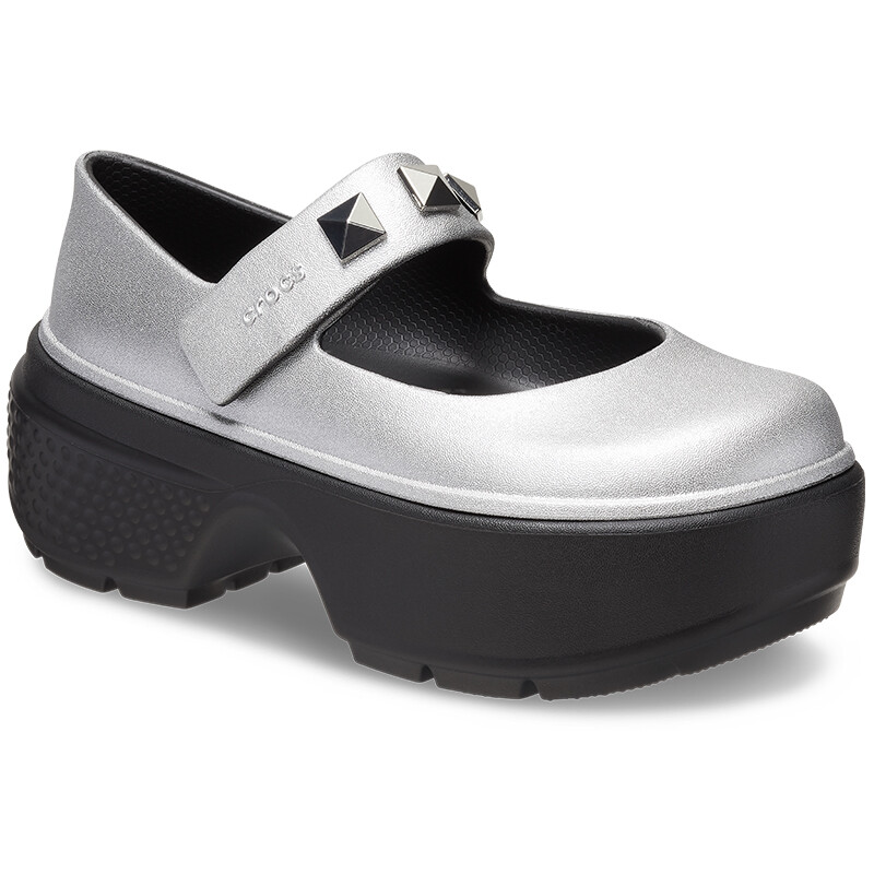 Stomp Metallic Mary Jane Gris