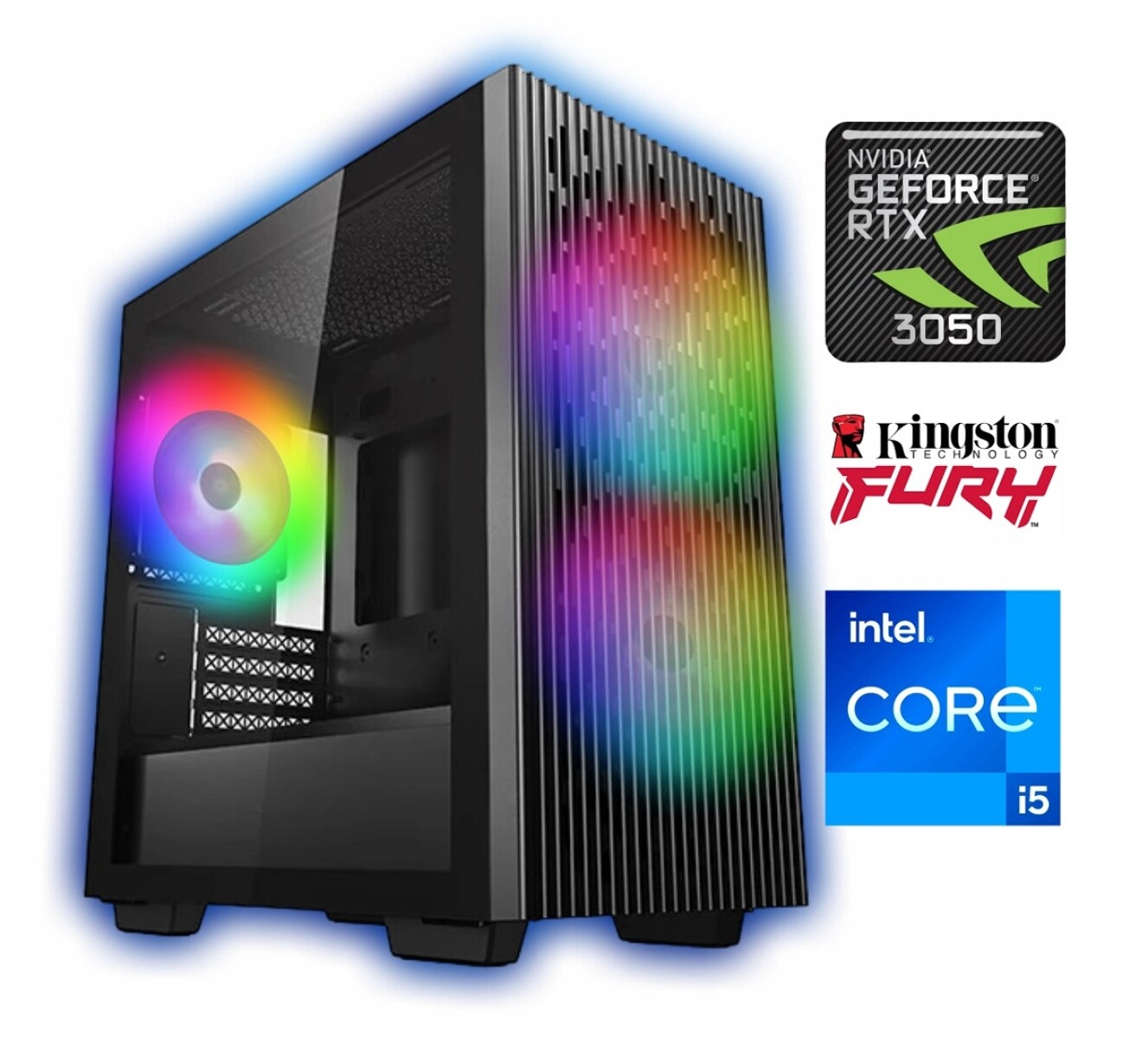 Equipo Gamer Core I5 13400F, 16GB, 1 Tb Nvme, Rtx 3050 6GB 