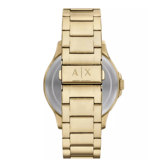 Reloj ARMANI EXCHANGE HAMPTON Acero Dorado Esfera 46mm 0