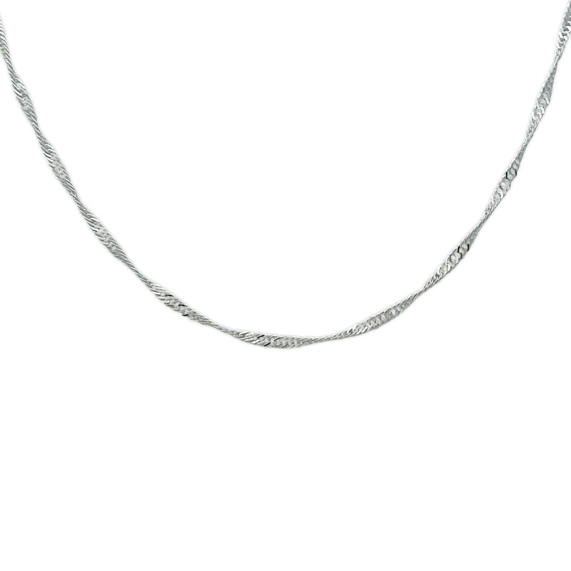Cadena Singapur-Plata 925-Sin Piedra-CD3016 sinpiedra
