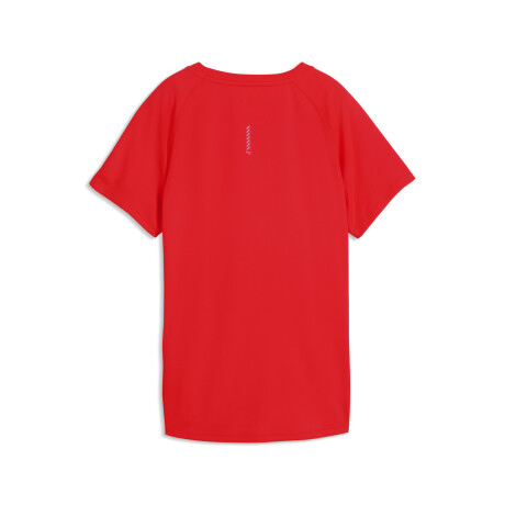 W Run Velocity Tee 52657895 Rojo Neón