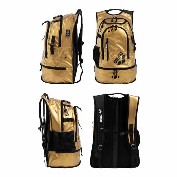 Mochila Deportiva Natacion Arena Fastpack 3.0 50th Anniversary Dorado