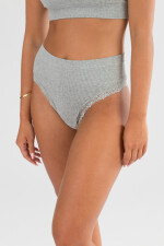 Bikini alta daisy Gris melange