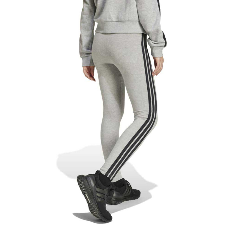 Calza de Mujer Adidas Essentials 3 Gris - Negro