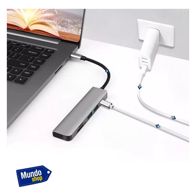 Cable Adaptador Multipuerto Usb Tipo C Cable Adaptador Multipuerto Usb Tipo C