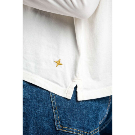 Remera Manga Larga Lavada Nacar