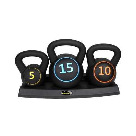Set de Pesas Rusas de 5, 10 y 15lbs Best Set de Pesas Rusas de 5, 10 y 15lbs Best
