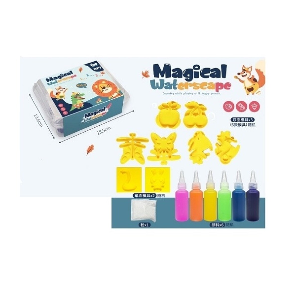 Kit Para Formar Figuras En El Agua 