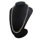 Collar perlas de cultivo de 6 a 6.5 mm con broche en oro 18k. Largo 50 cm Collar perlas de cultivo de 6 a 6.5 mm con broche en oro 18k. Largo 50 cm