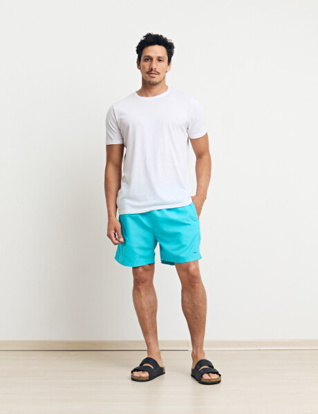 450625 SHORT HARRINGTON LABEL Turquesa