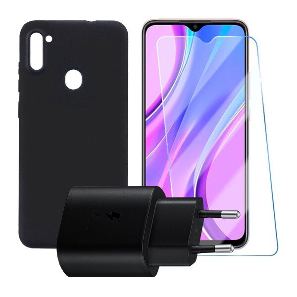 Combo Estuche + Lamina + Cargador Original Samsung COMBO ESTUCHE/LAMINA/CARG ORIG SAMSUNG
